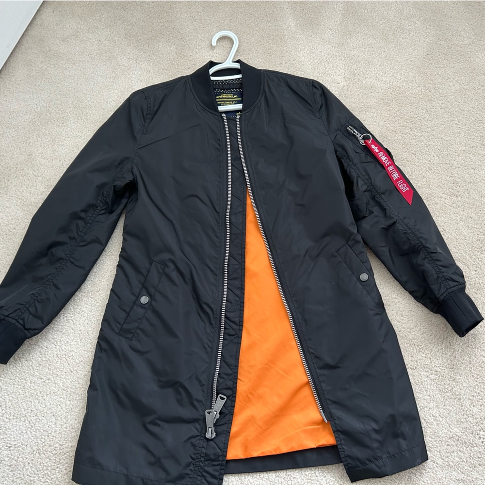 Alpha Industries Longline Bomber Jacket